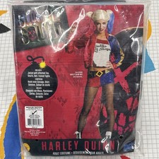 Harley Quinn Suicide Squad 2016 Adult Deluxe Costume Women's M
