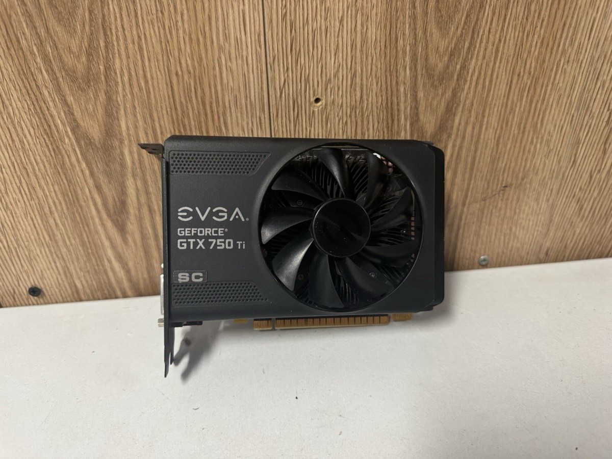 EVGA GeForce GTX 750Ti SC 2GB GDDR5 Desktop Graphics Card #0274