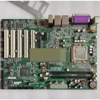 1pc used   China industrial computer motherboard ATX-6895 Ver:1.0 #jg