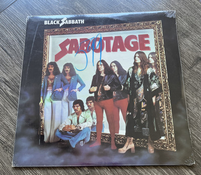 Black Sabbath Sabotage BS-2822/ 1975 Sealed Trophy. Absolute Masterpiece.