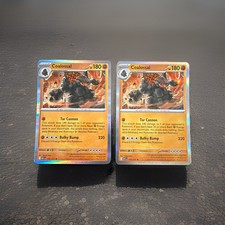 2 Coalossal 120/217 Rare Ascended Heroes Pokemon Holo Near Mint Cards