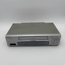 Philips Magnavox MVR430MG21 4-Head VHS Video Cassette Recorder No Remote Tested