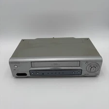 Philips Magnavox MVR430MG21 4-Head VHS Video Cassette Recorder No Remote Tested