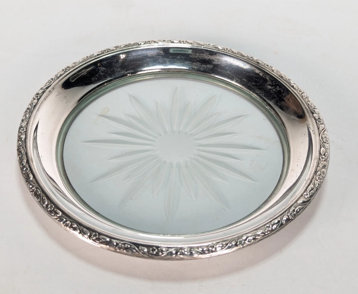 Frank M. Whiting Antique US Sterling Silver Dishes & Coasters for
