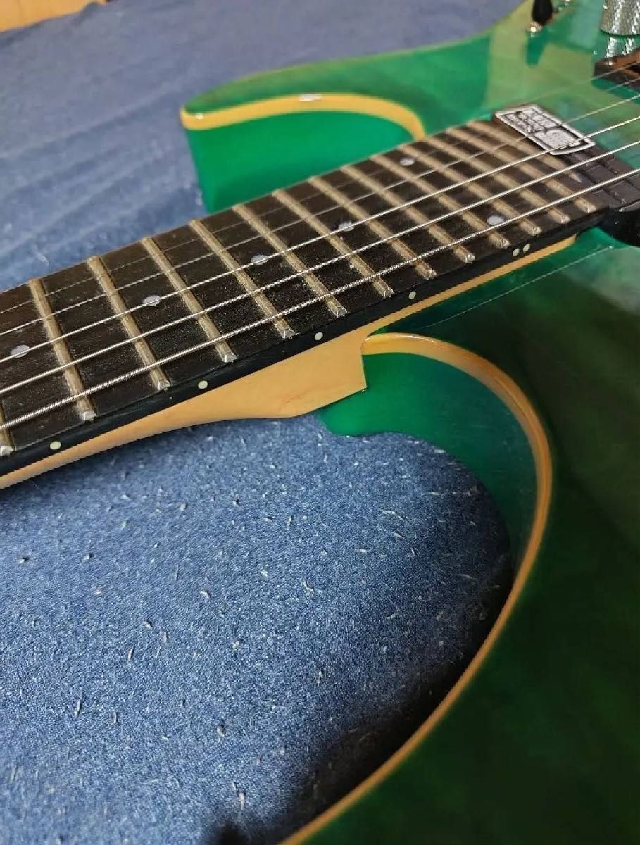 Edwards by ESP Maverick Guitar E-MV-125FR Turquoise Green 27f