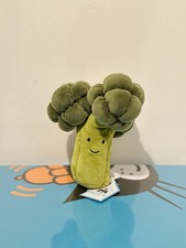 RETIRED Jellycat Vivacious Broccoli Brand New With Tags & Dust Bag Genuine Plush