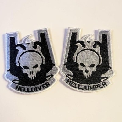 Helljumper Helldiver Embroidered Patch ODST Inspired