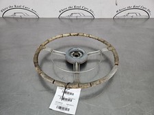 1939-40 Cadillac Lasalle 3 Spoke Banjo Steering Wheel W Horn Ring - Oem