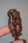 Japanese Antique Netsuke of Gama Sennin