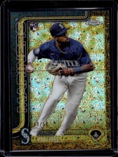 2025 Topps Chrome Gilded Collection Gold Mini-Diamond Ryan Bliss RC 40/50