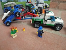 LEGO CITY 60081 BOX-PICK-UP-TOW TRUCK-2015-BOX MANUAL-