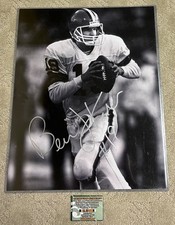 Bernie Kosar Autographed Cleveland Browns 16×20 Black and White Photo With COA