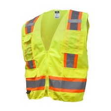Radians SV6GXL Safety Vest Class 2 Surveyor Two Tone Green X Large