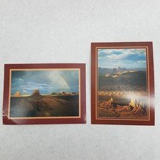 Lot of 2 Postcard Monument Valley Navajo Tribal Park Utah Arizona Large 8