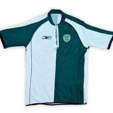 Sporting CP Reebok Stromp Football Shirt 2004 2005 Mens Medium Soccer Jersey