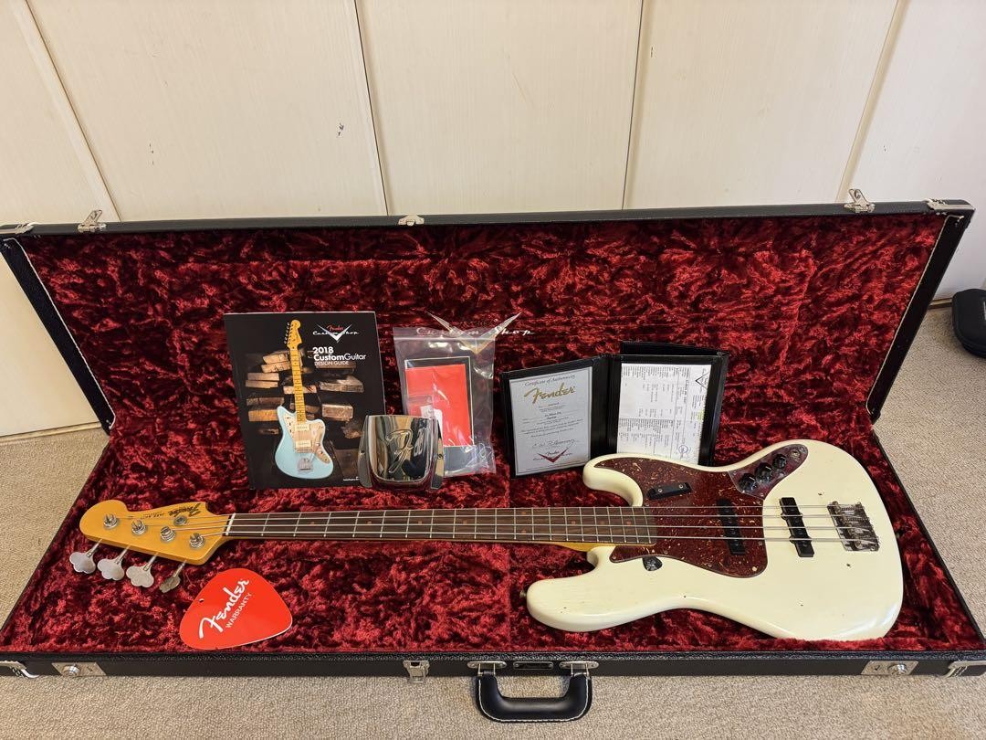 Fender Custom Shop JazzBass 1964モデル Fender Custom Shop Jazzbass 1964 Model Safe delivery from