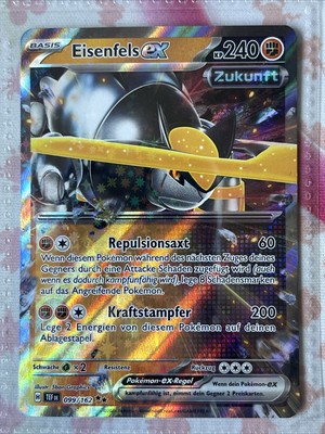 Pokemon Card - Iron Rock Ex 099/162 NM