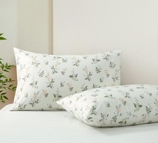 King Pillow Cases Set of 2, 20x36 Envelope Pillow Cases Yellow Flower Pillow ...
