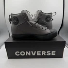 Converse Chuck Taylor All Star Hiker Boots Hi Mens Sz 10 Sharkskin Grey A14617C
