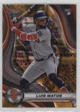 2024 Bowman's Best Gold Lava Refractor 29/50 Luis Matos #58 0b7