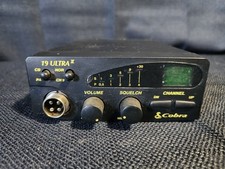 Vintage Cobra 19 Ultra II CB Radio In Box 40 Channel Untested 