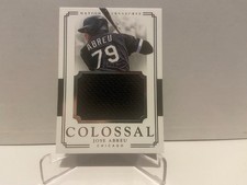 2017 National Treasures Colossal Materials Jose Abreu SP*8/99*