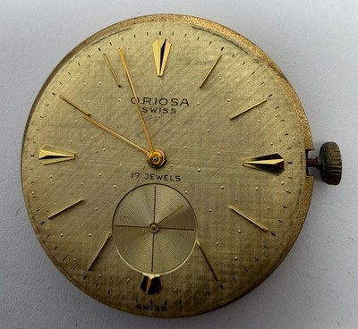 Oriosa 17 Jewels Uhrwerk Vintage