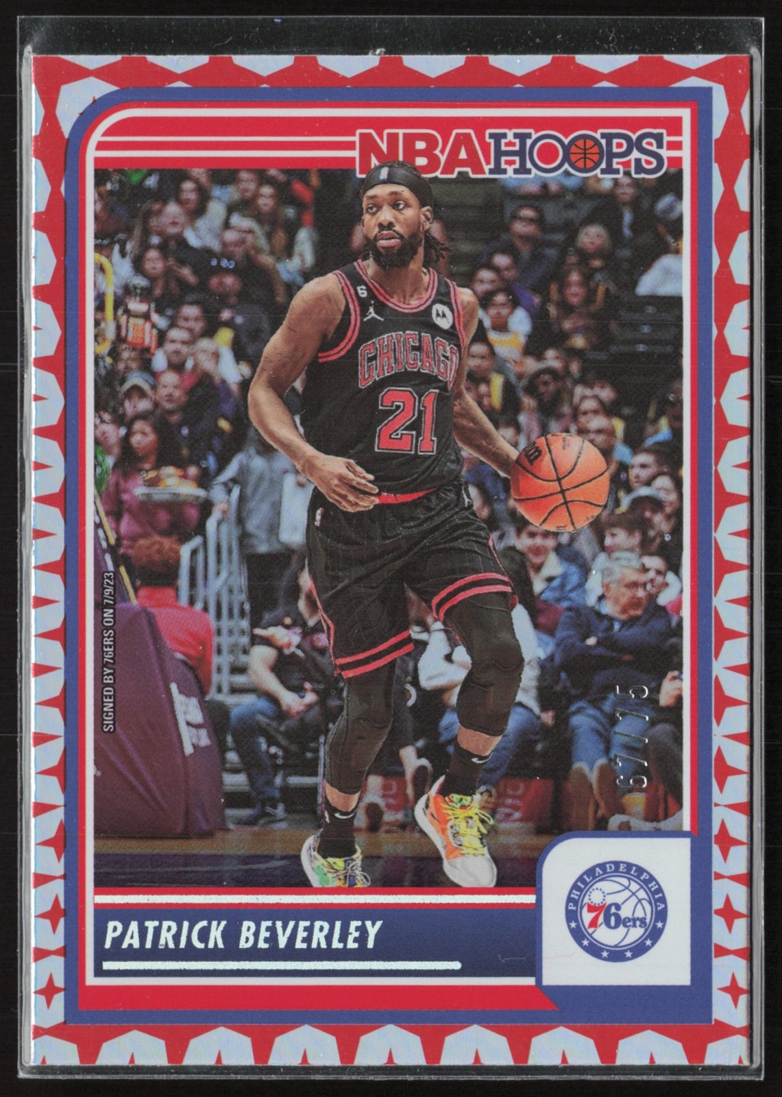 2023-24 Panini Hoops Patrick Beverley Gravity /75 Philadelphia 76ers #131