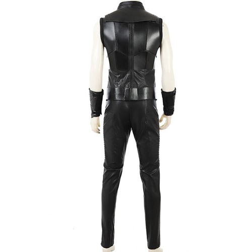 Costume cosplay Thor Odinson Il dio del tuono battaglia gilet nero armatura top tuta - Foto 4 di 16