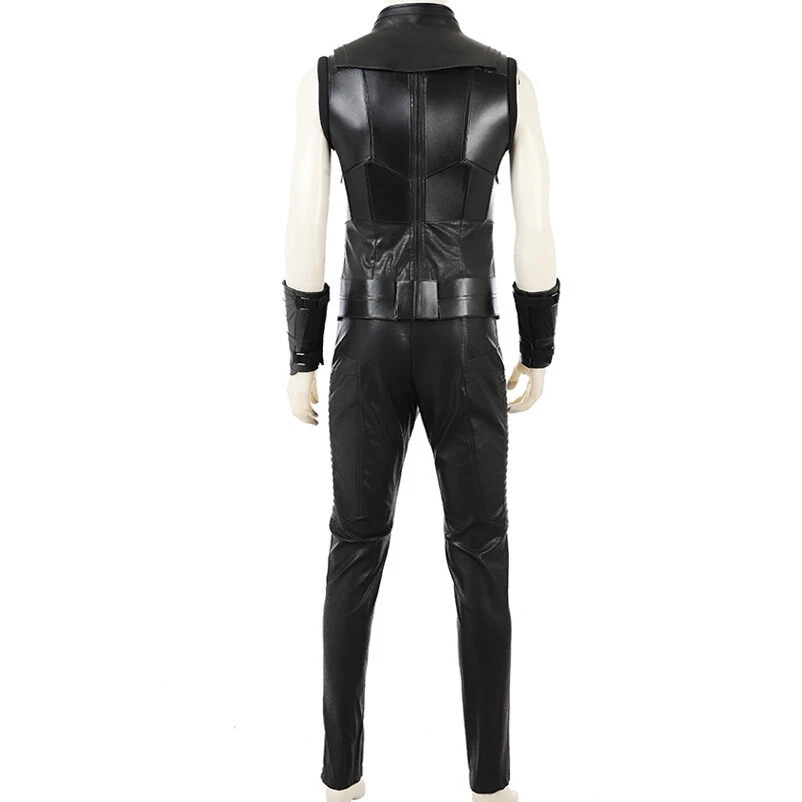 Disfraz Cosplay Thor Odinson El Dios del Trueno Batalla Chaleco Negro Armadura Top Traje Foto 4 de 4