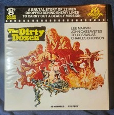 THE DIRTY DOZEN Super 8 mm SHORT 1967 - LEE MARVIN - 18 Minutes Vintage