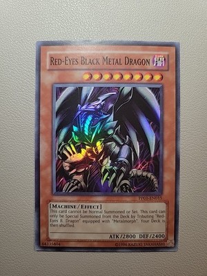 Yu-Gi-Oh! TCG Red-Eyes Black Metal Dragon PP01-EN015 Super Rare 