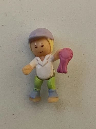 Vintage 1995 Polly Pocket Pony Jumpin Fun - Polly figure 