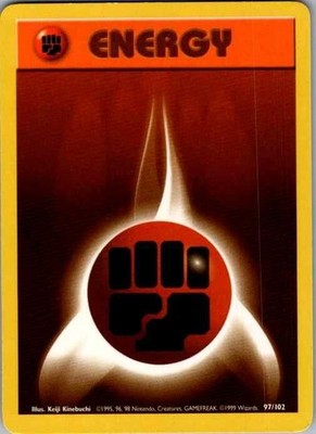 Fighting Energy 097/102 Base Set Regular