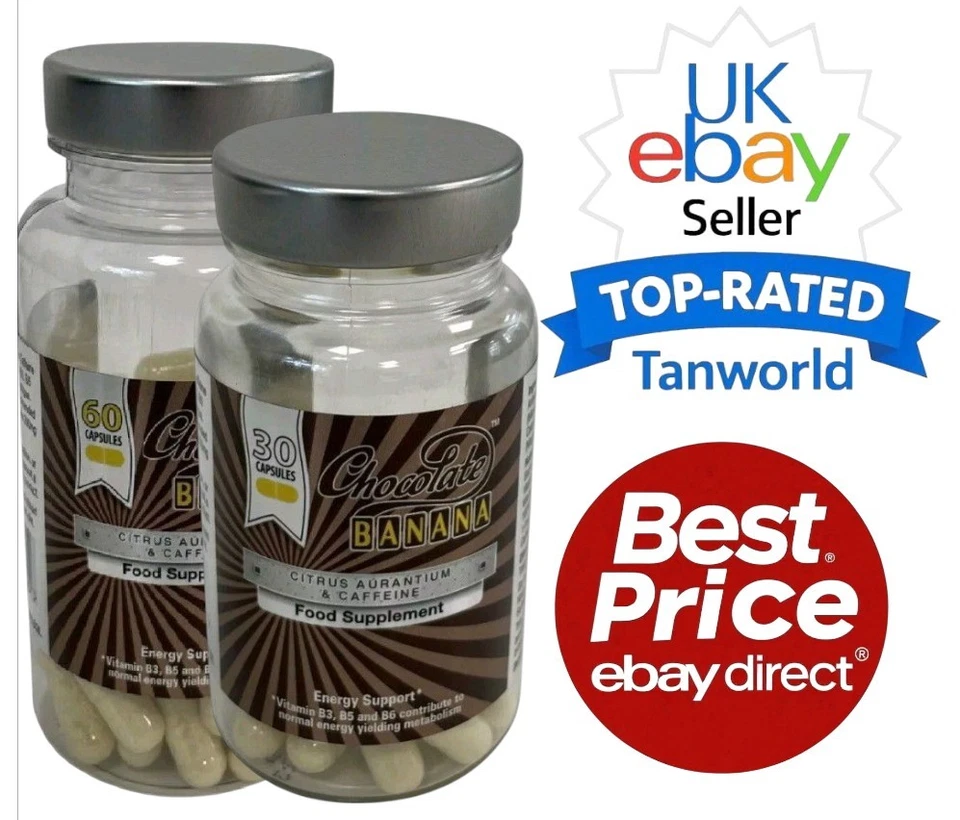 Chocolate Banana Original Slimming Weight Loss Tablets Caps Dietary Supplement