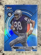 2024 Topps Composite Football Topps Finest Drew Pearson #177 Blue /199 Dallas