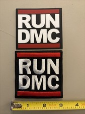 RUN DMC Sticker  Iron on patch Set Rap/Hip-Hop/R B/Music/Art