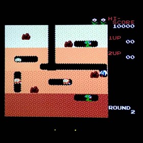 Knight Move Dig Dug W/Case Retro Famicom Disk System FC Good Used Game NTSC-J JP