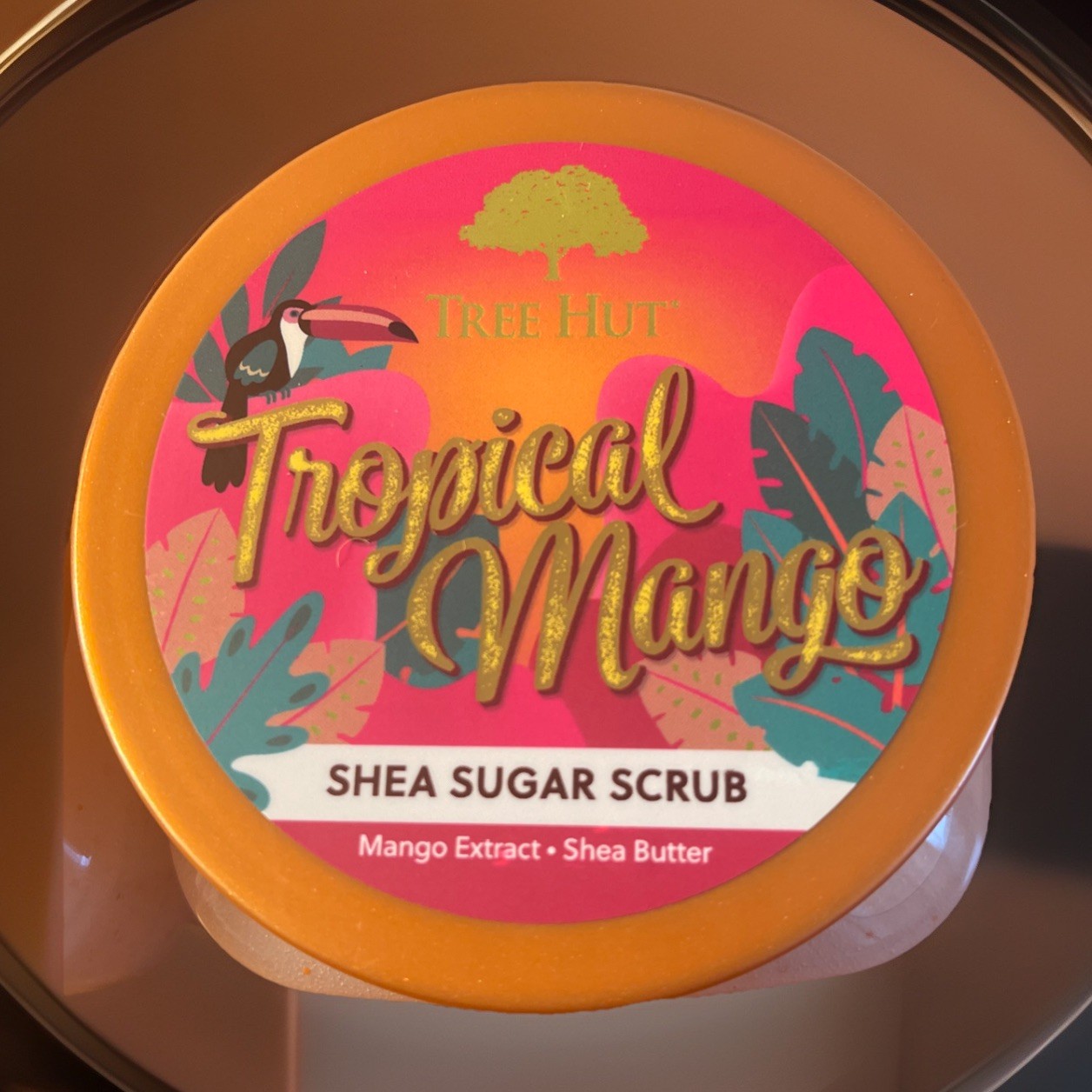 Tree Hut Shea Sugar Scrub Tropical Mango 18oz Exfoliating Body Care Lot Of 2
