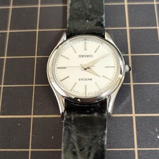 SEIKO Excelsior Quartz Silver Ladies Watch 4J41-0AM1 Analog Wristwatch