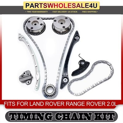 VVT Gears Timing Chain Kit For Land Rover Discovery Evoque Freelander 2.0L 12-18