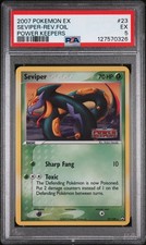 SEVIPER REVERSE HOLO FOIL STAMPED #23 2007 POKEMON EX POWER KEEPERS PSA 5 on eBay