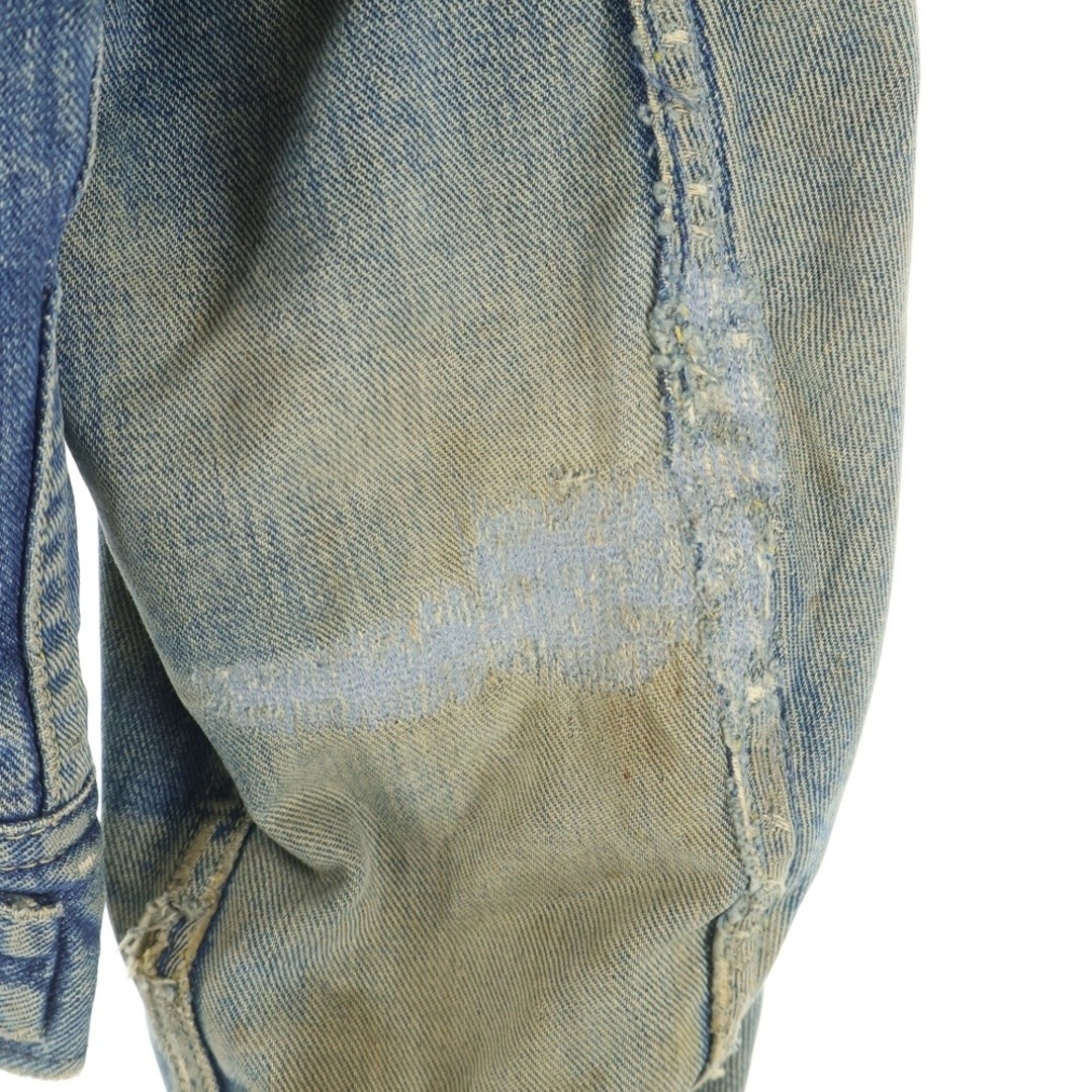 LEE 70s STORM RIDER Stormrider Borderliner Denim Jacket Indigo 101-LJ Used af912 thumbnail 7