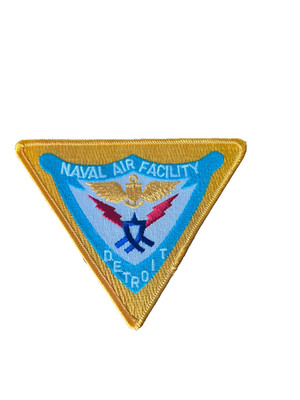 US Naval Air Facility NAF Detroit, Michigan Patch