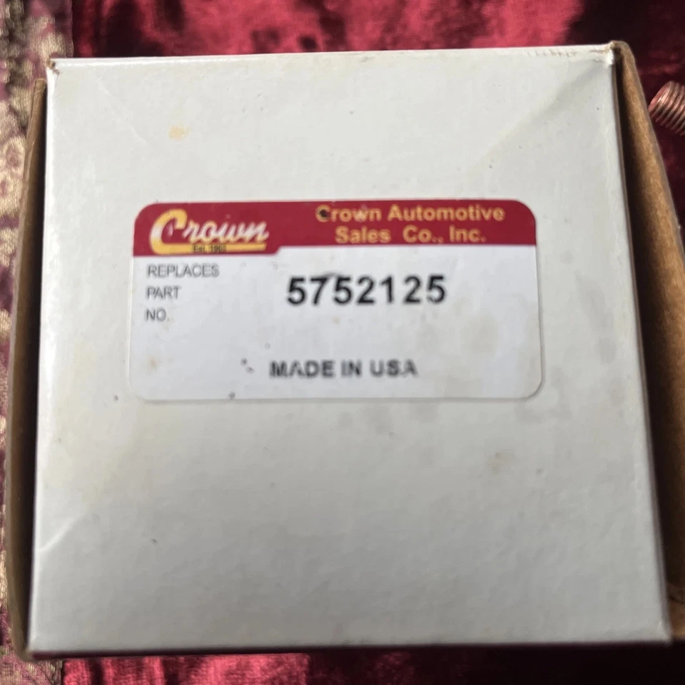 Relé de arranque para Jeep Crown J5752125 NUEVO de colección Foto 2 de 4