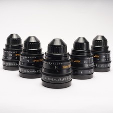 ARRI ZEISS Ultra Primes 16mm 24mm 32mm 50mm 85mm T1.9 with PL Mount, Case