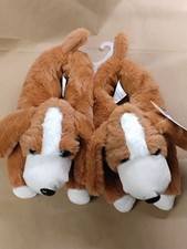 Kid's Dog Plush Slippers - Size M - NWT