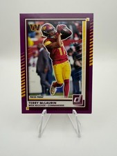 2025 Panini Donruss Football - Terry McLaurin #144 PRESS PROOF PURPLE