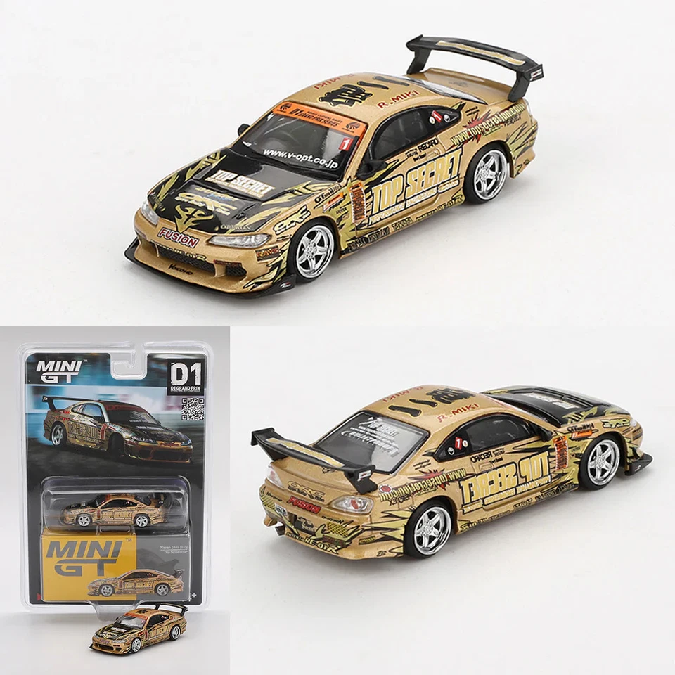 MINIGT NISSAN SILVIA (S15) TOP SECRET D1GP - 714 SCALA 1:64 - Immagine 3 di 4