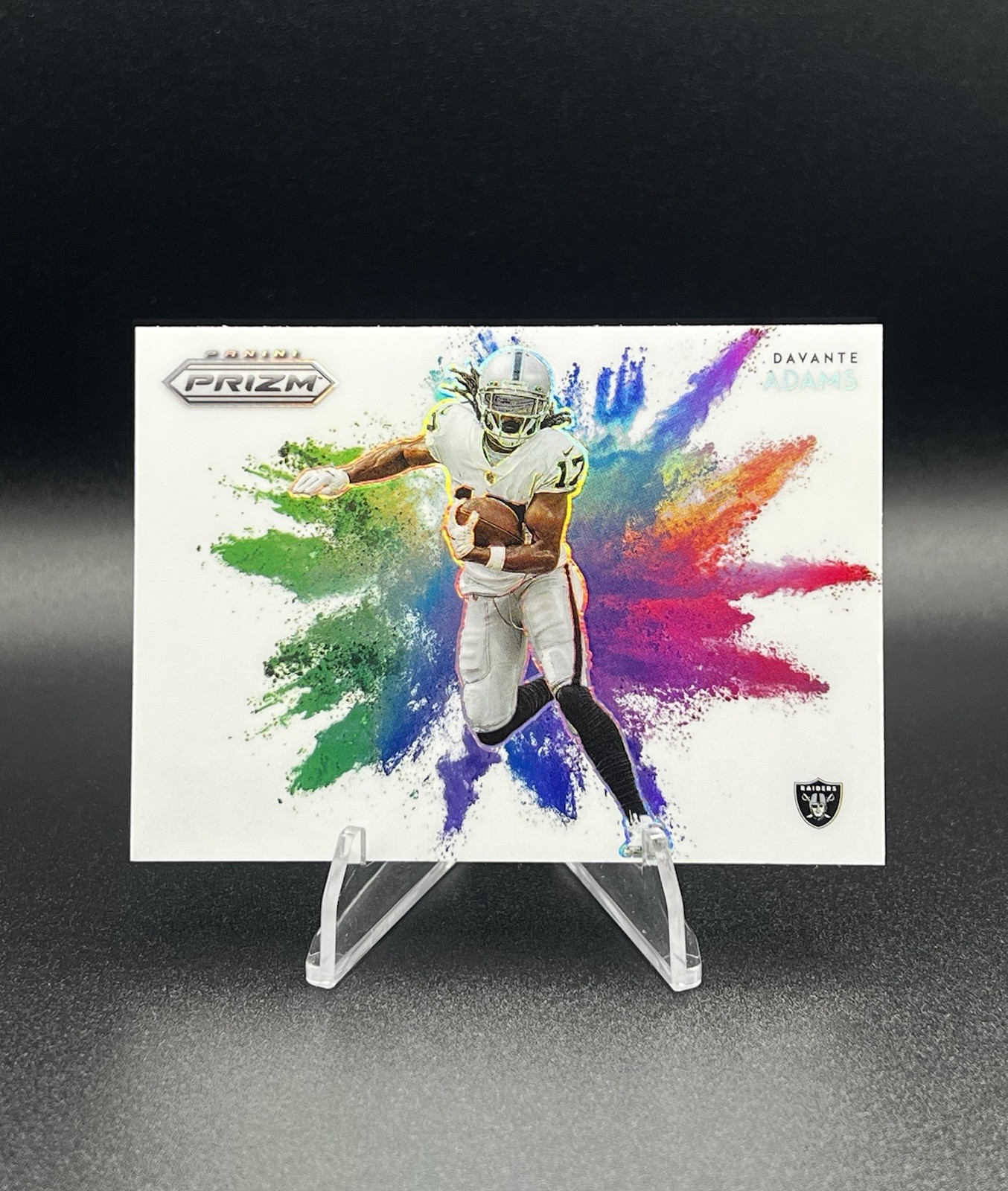 2022 Panini Prizm Davante Adams Color Blast SSP Case Hit